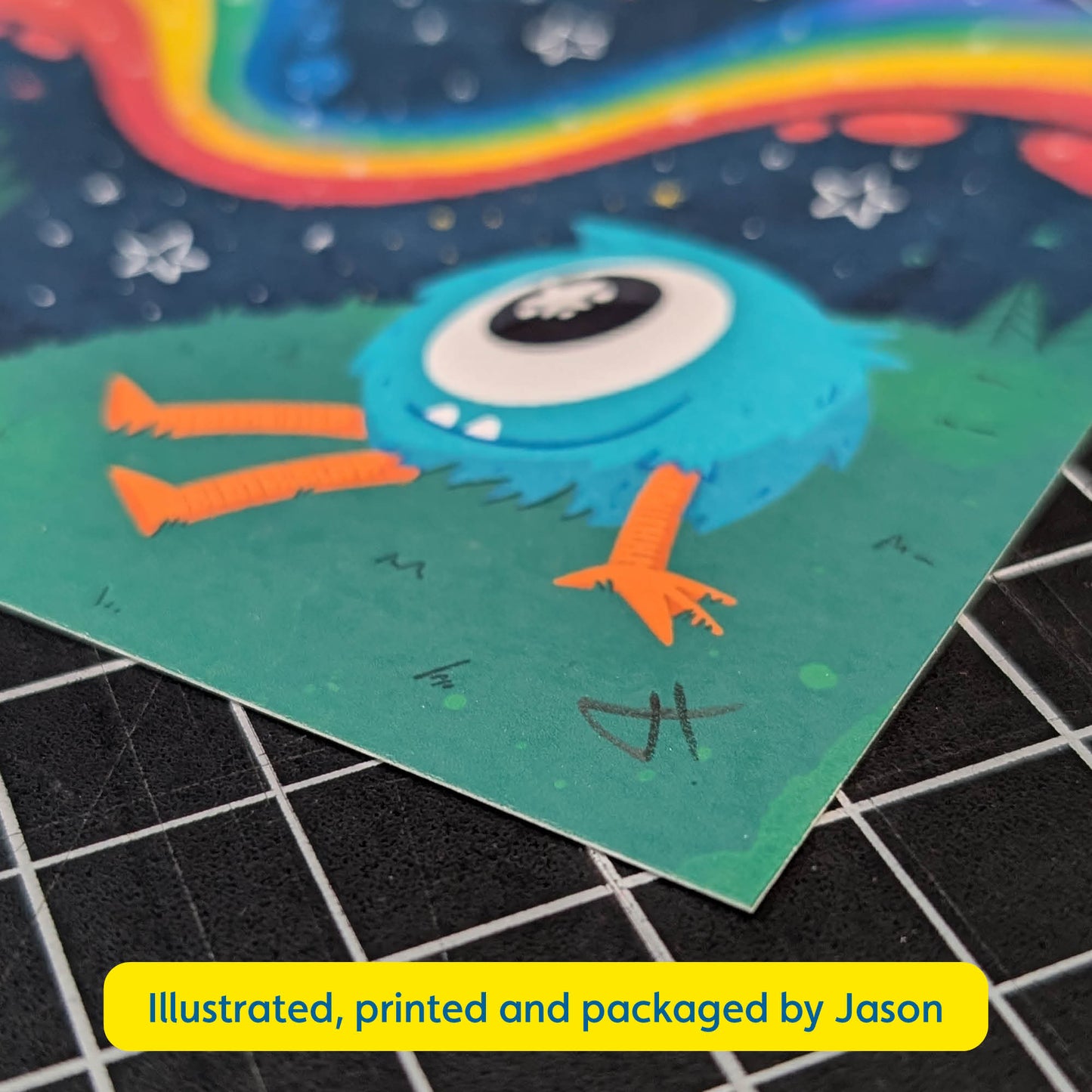 Friendly Monster Art Print