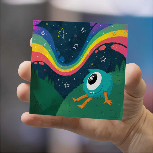 Rainbow in the Sky | Mini Art Print