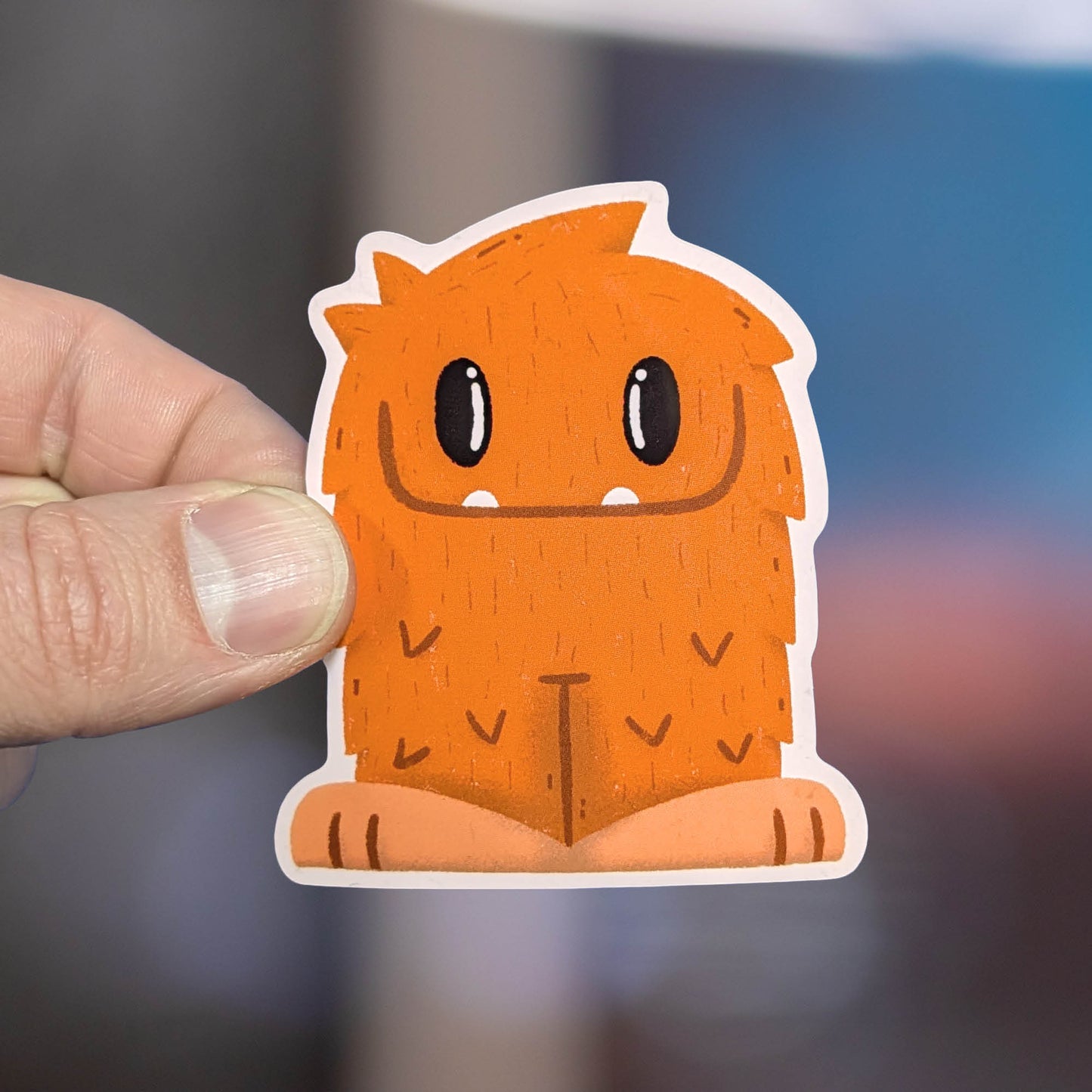 Reggie the Mini-Squatch Sticker
