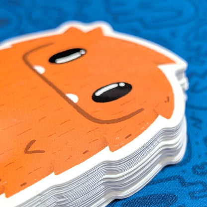 Reggie the Mini-Squatch Sticker