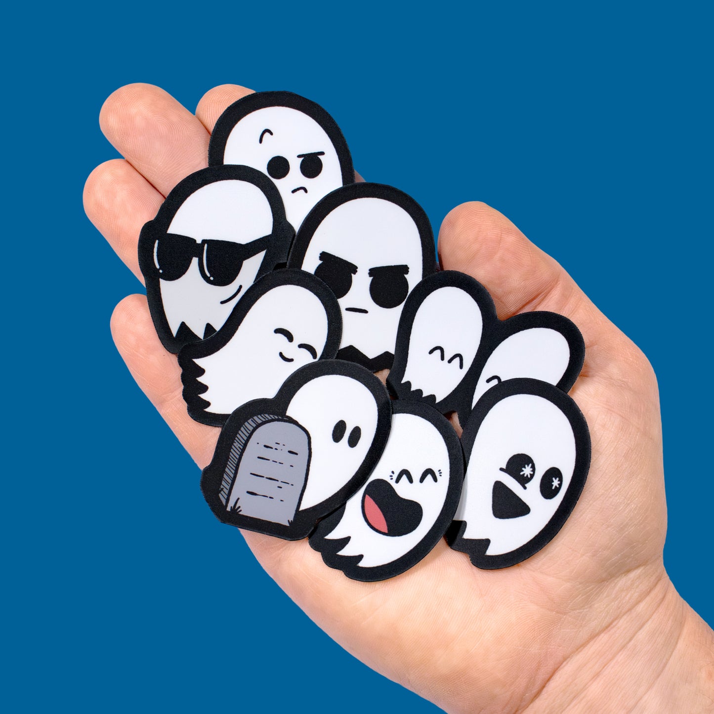 Ghost Sticker Doodles - Silly Mini Stickers