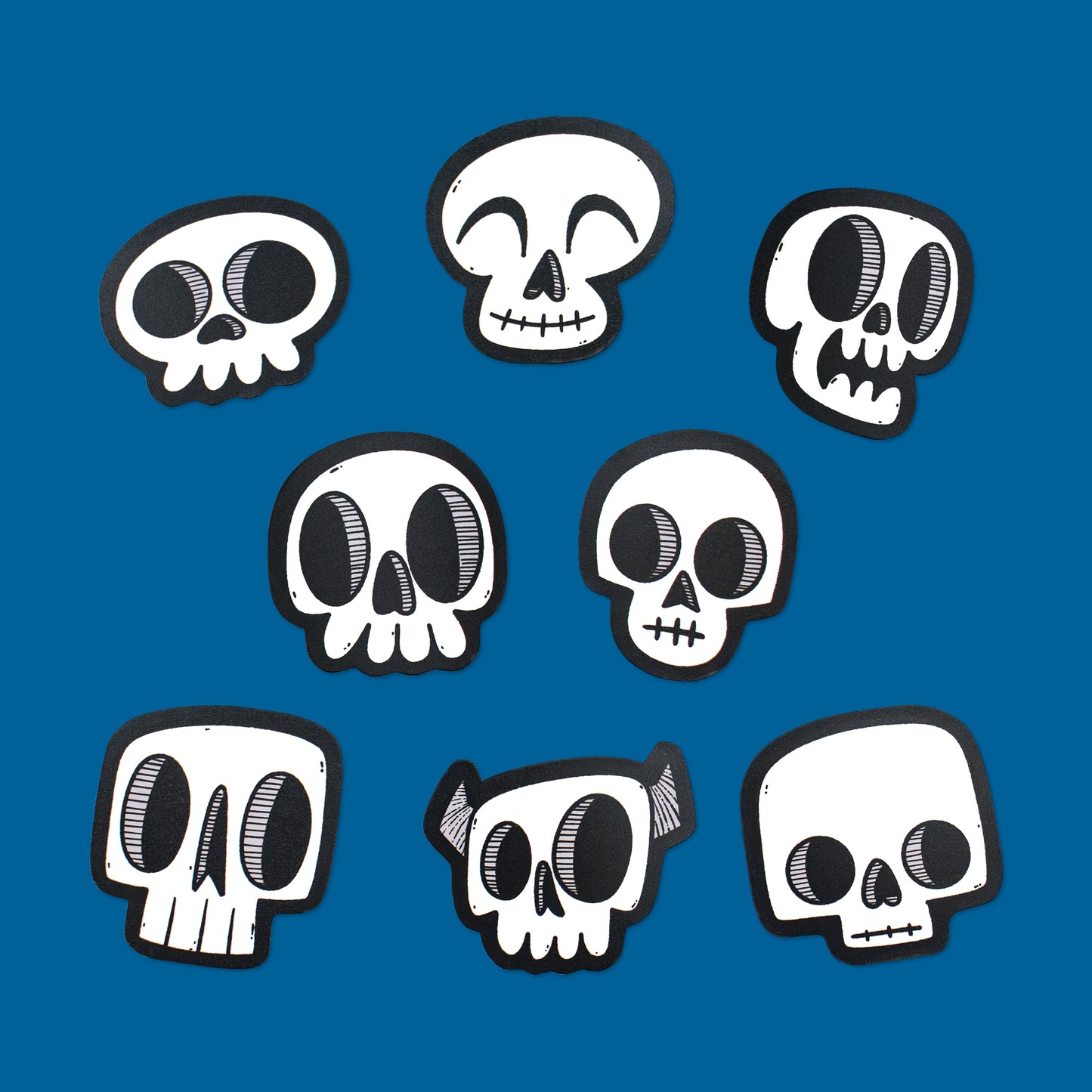 Skull Sticker Doodles - Mini Sticker Pack