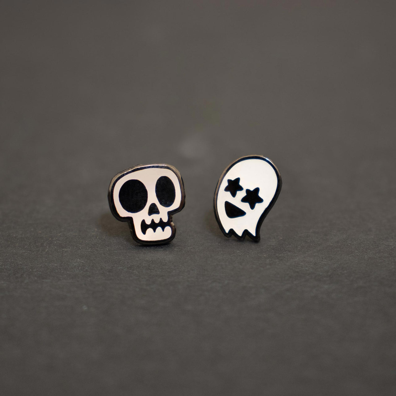 Skull & Ghost Mix and Match Earring Studs