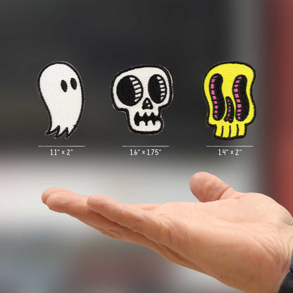 Pack of Small Iron-On Patches