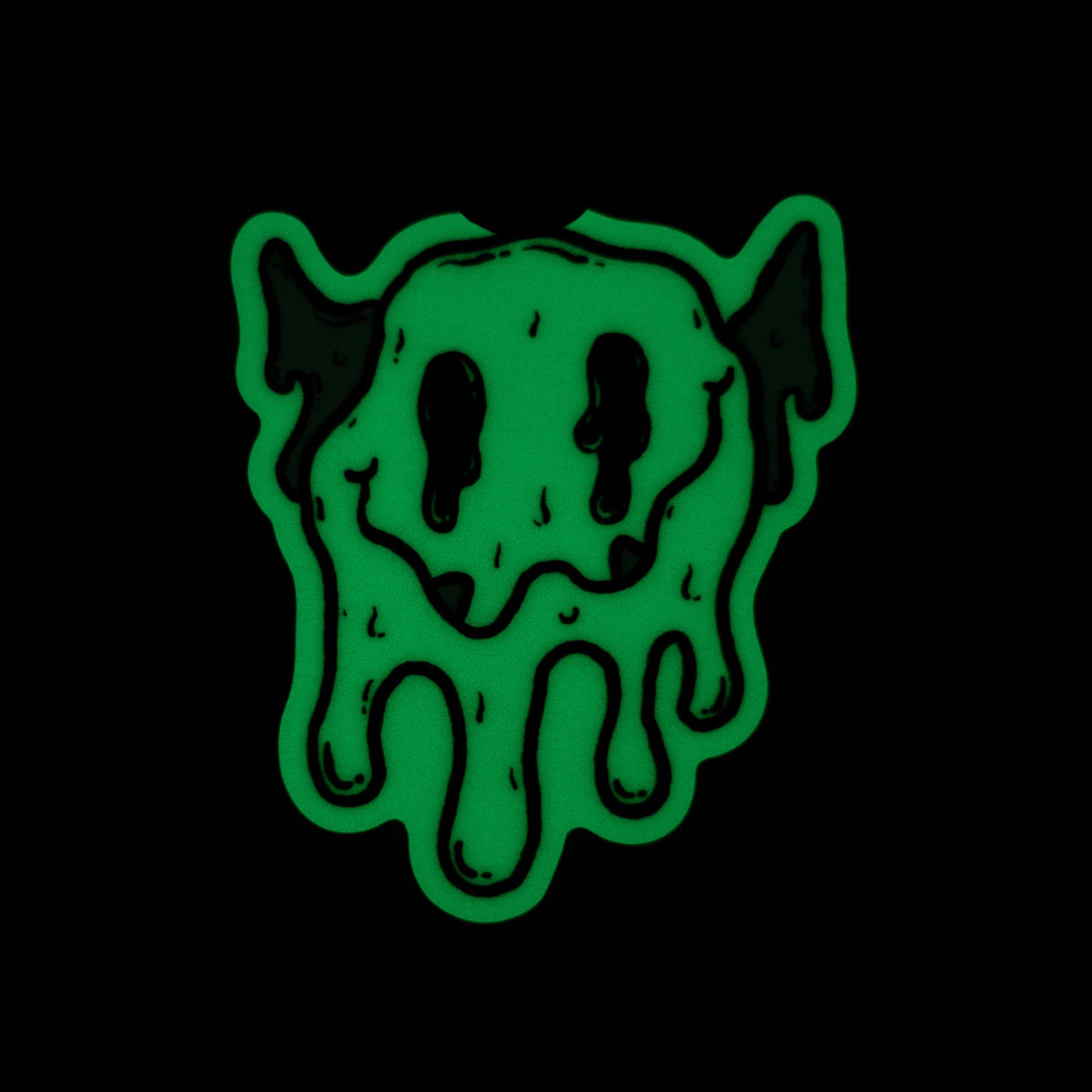 melty monsters Melty Monster Smiley Face Sticker – Hi, Hello There