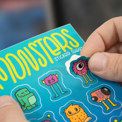Monsters Sticker Sheet