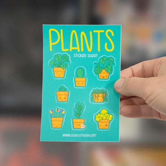 Plants Sticker Sheet