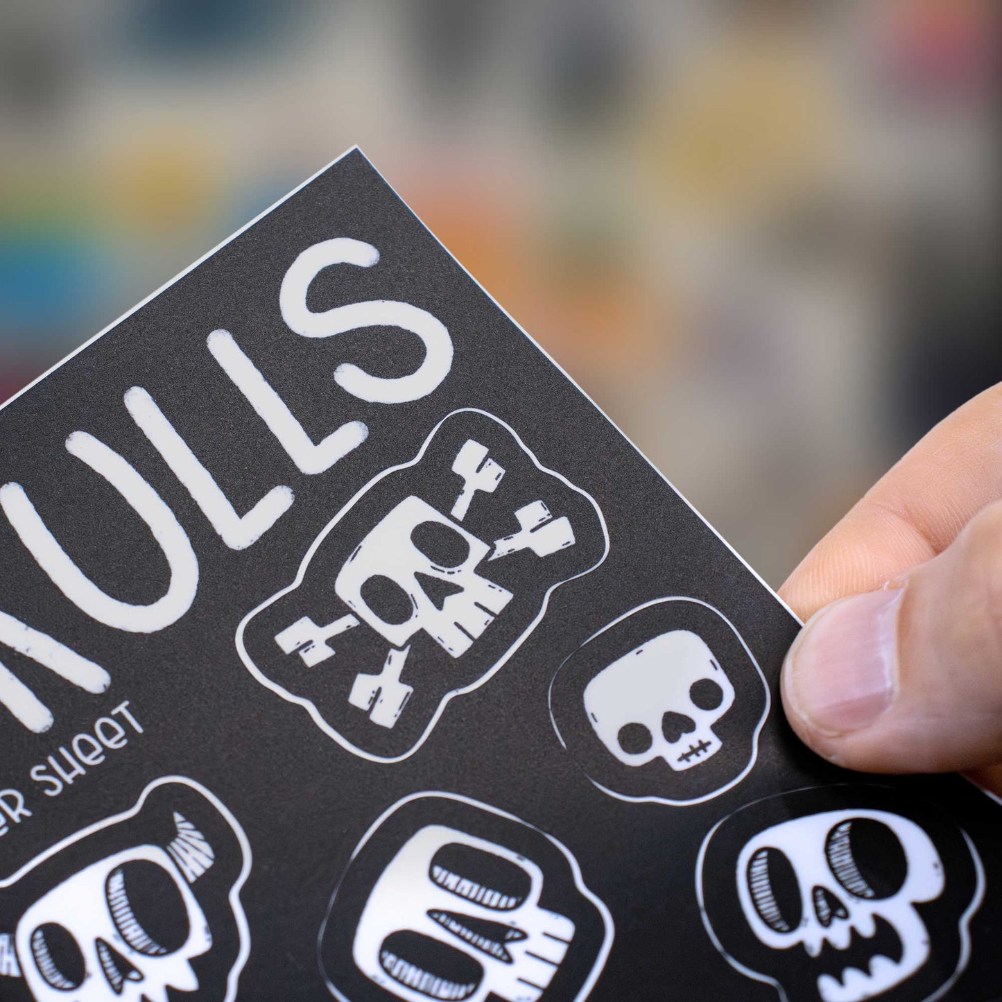 Skulls Sticker Sheet