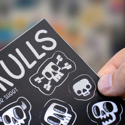Skulls Sticker Sheet