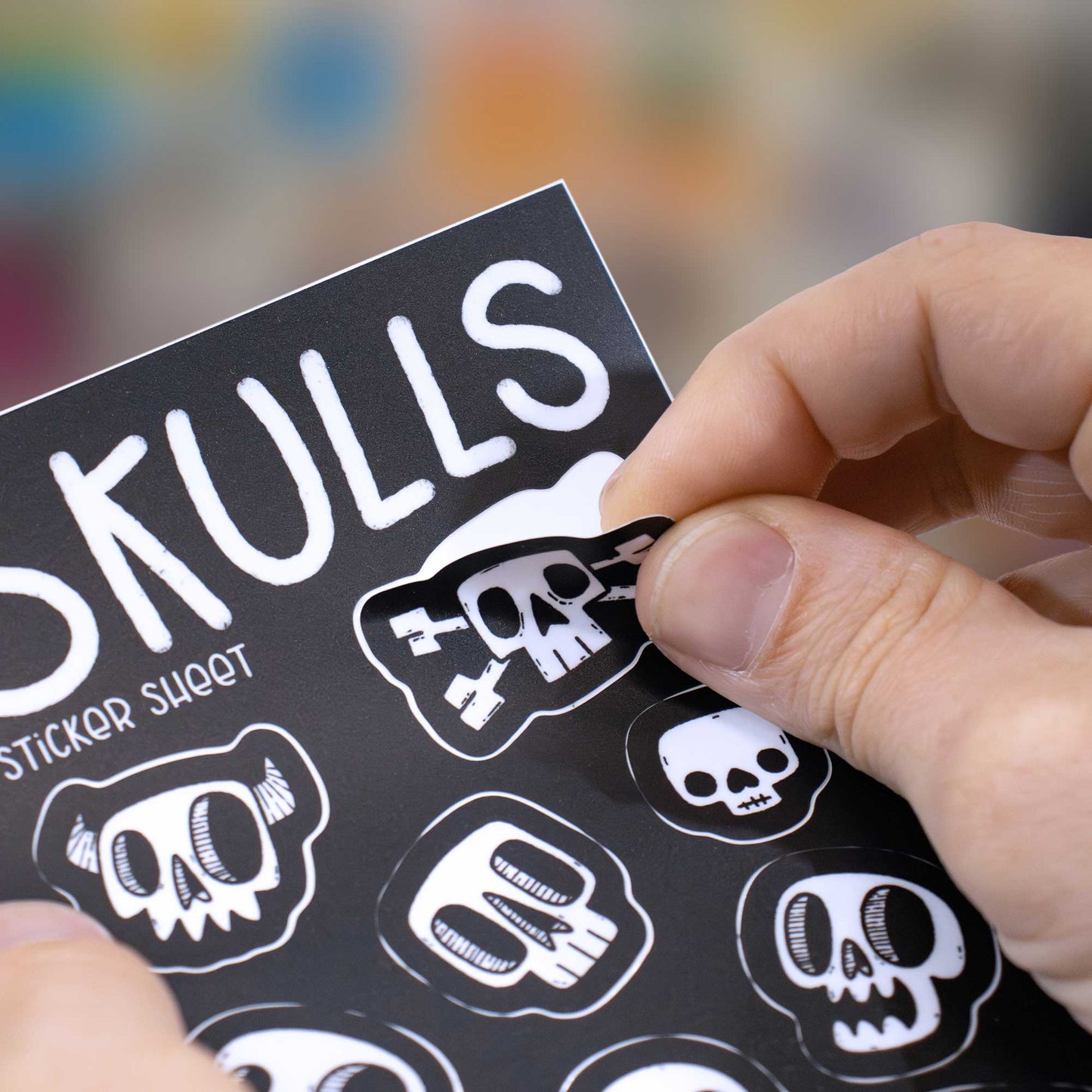 Skulls Sticker Sheet