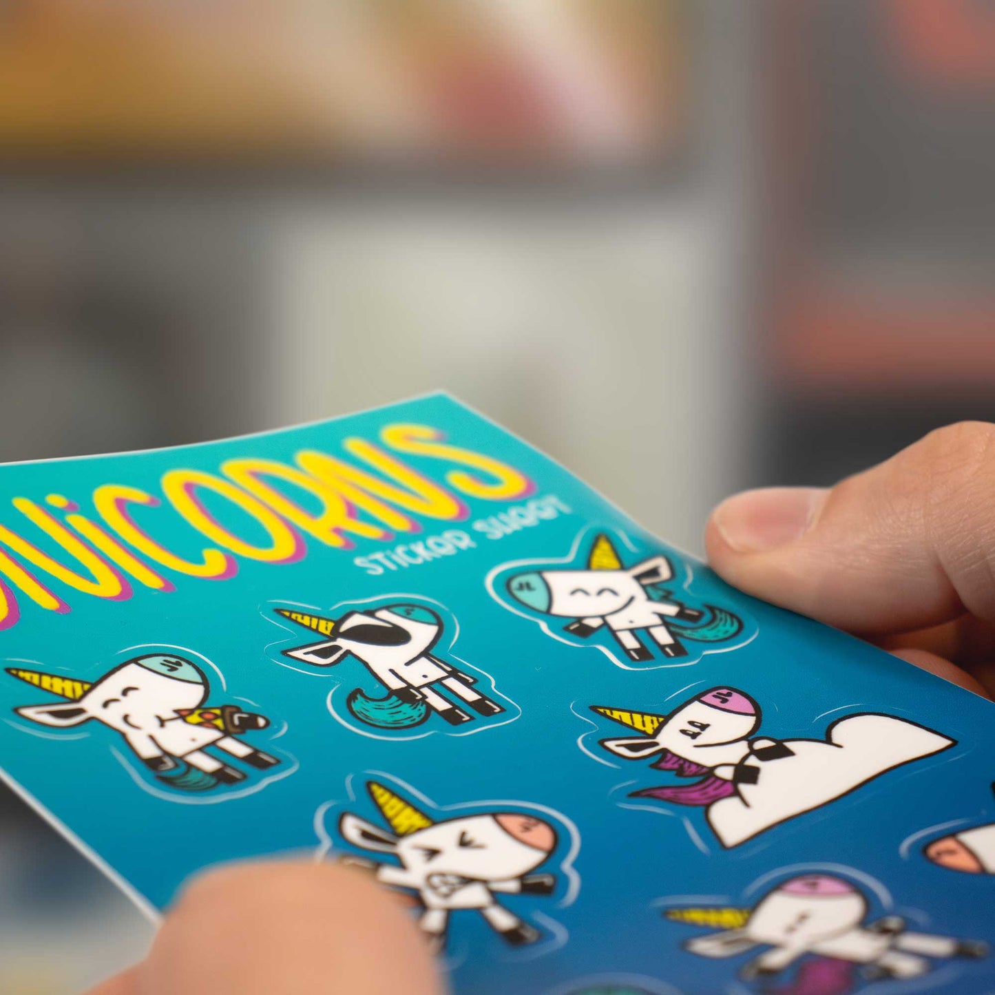 Unicorns Sticker Sheet