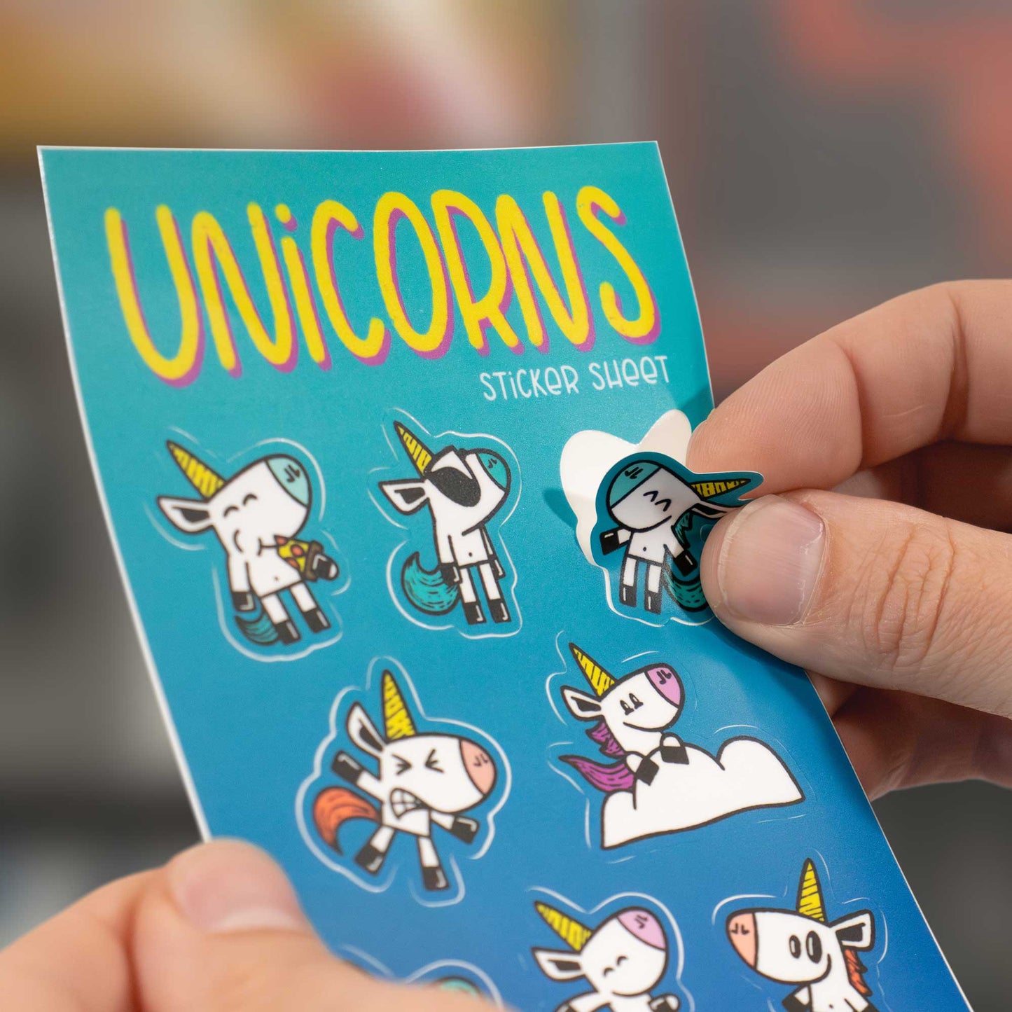 Unicorns Sticker Sheet