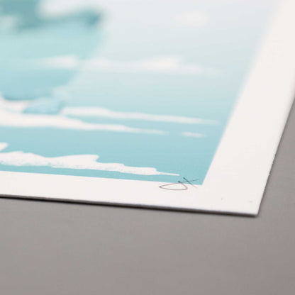 Teal Island | Art Print