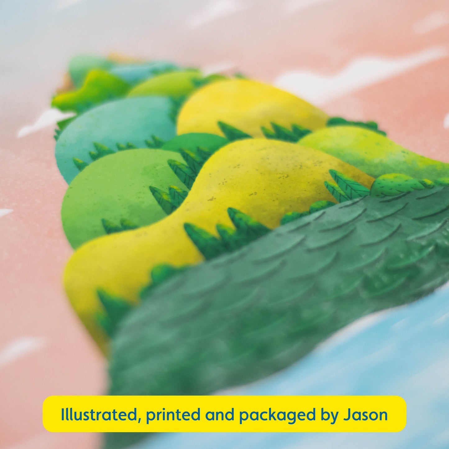 Island Turtle Art Print