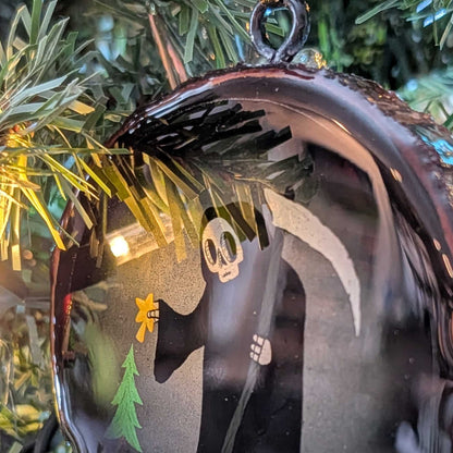 Reaper Wood & Resin Ornament