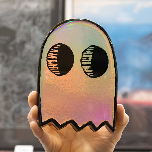 Holographic Ghostie | Woodcut Wall Art 1026