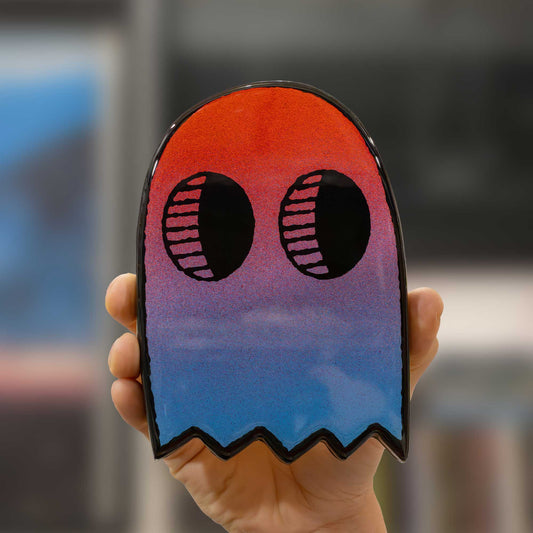 Ghostie | Sunset Edition Woodcut Wall Art