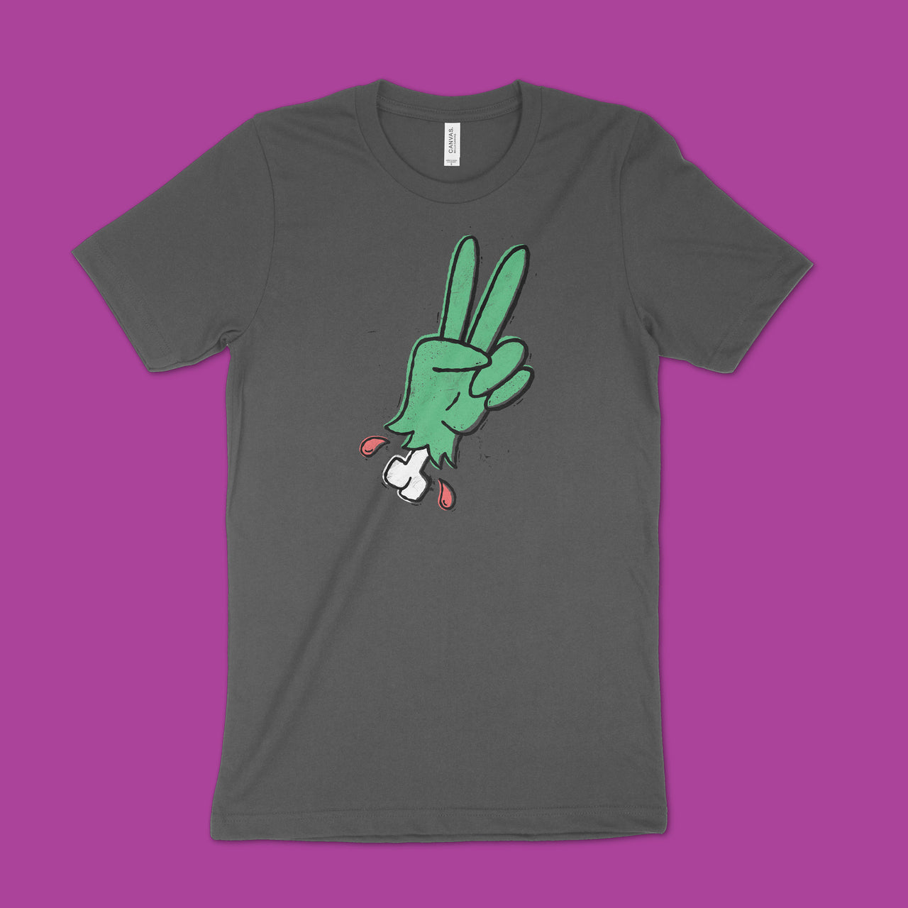 Zombie Peace Hand T-Shirt