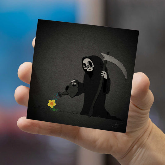 Death Brings Life | Mini Art Print