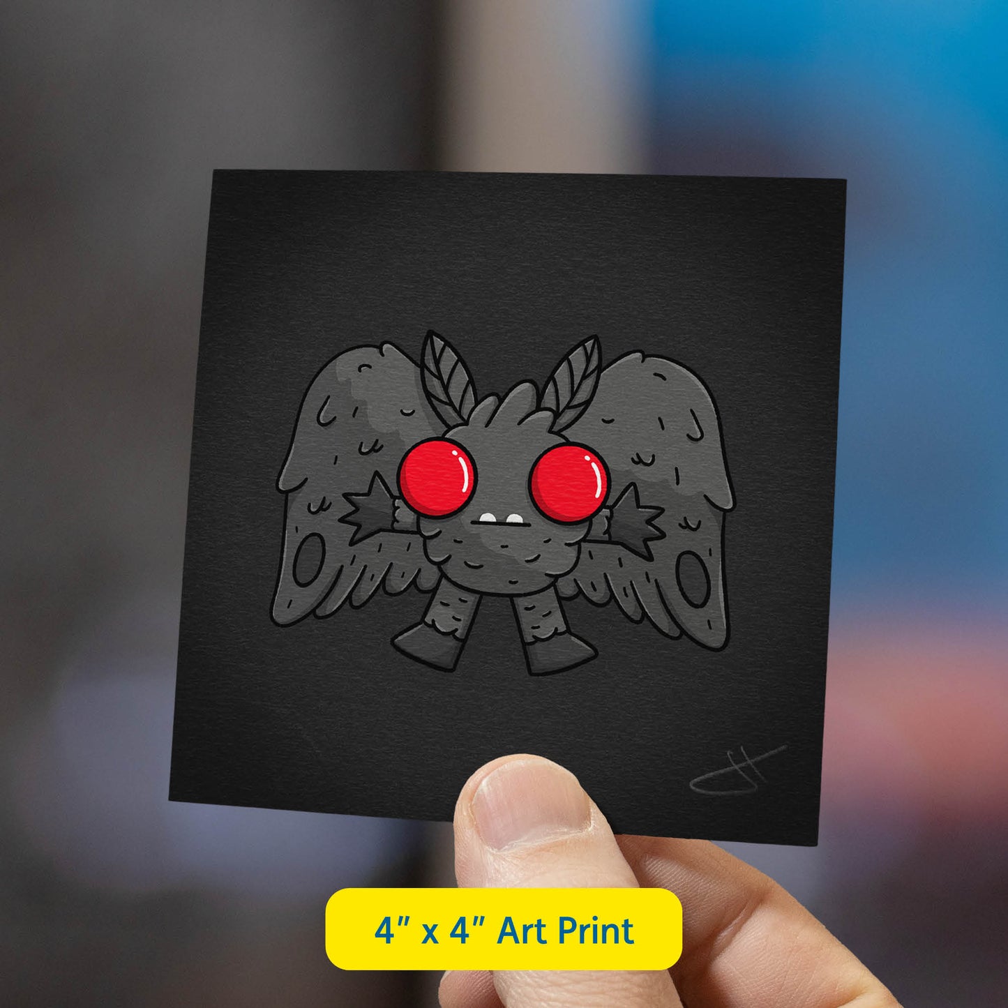 Mothman Art Print
