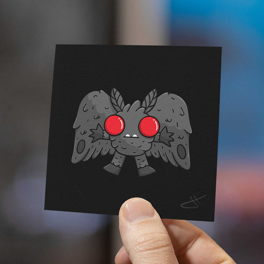 Mothman Hug | Mini Art Print