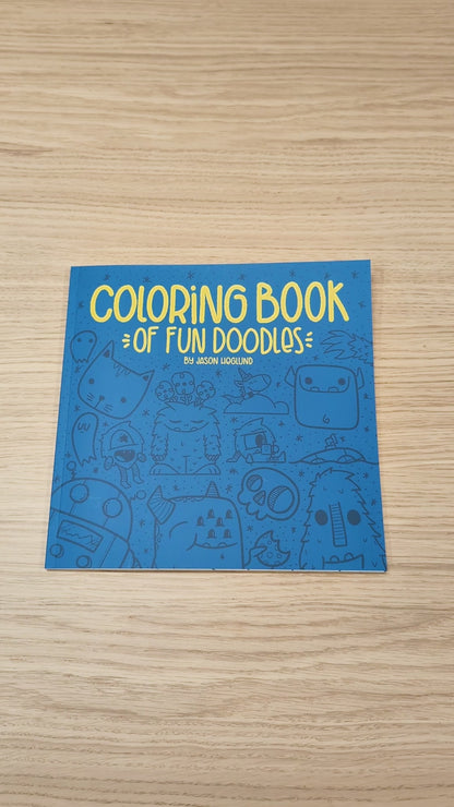Coloring Book of Fun Doodles