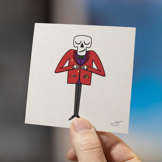 Pride on Sleeve | Mini Art Print