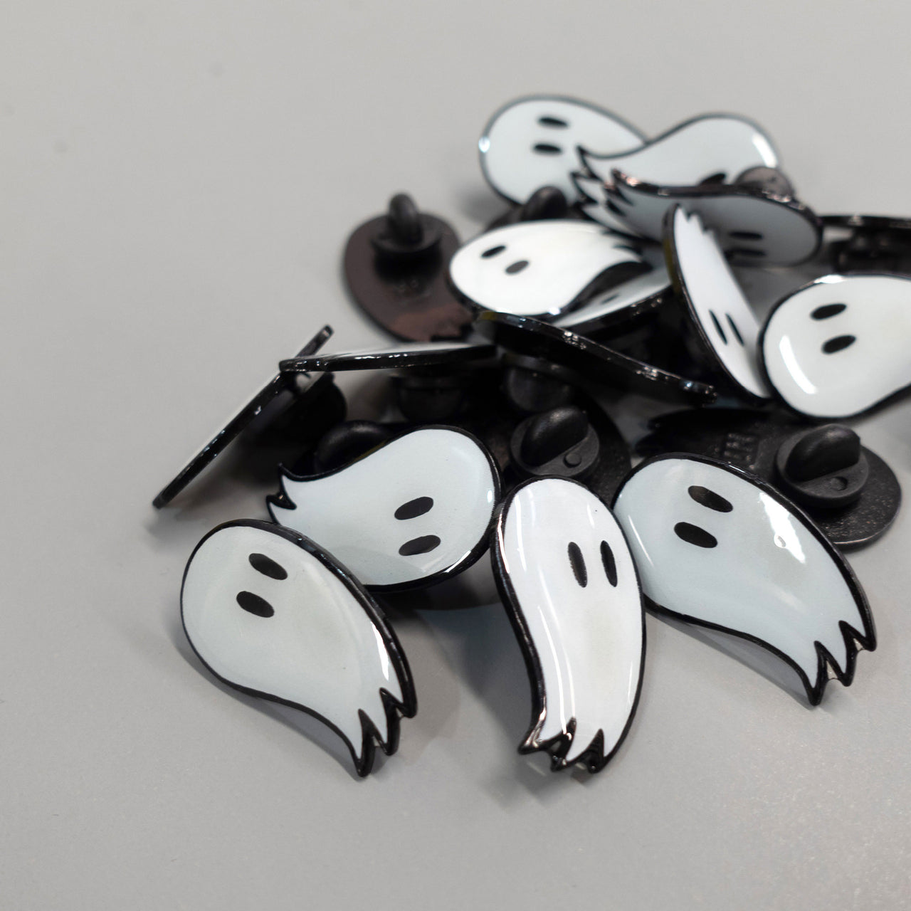 B-Grade Fred the Ghost | Glow-in-the-Dark Enamel Pins