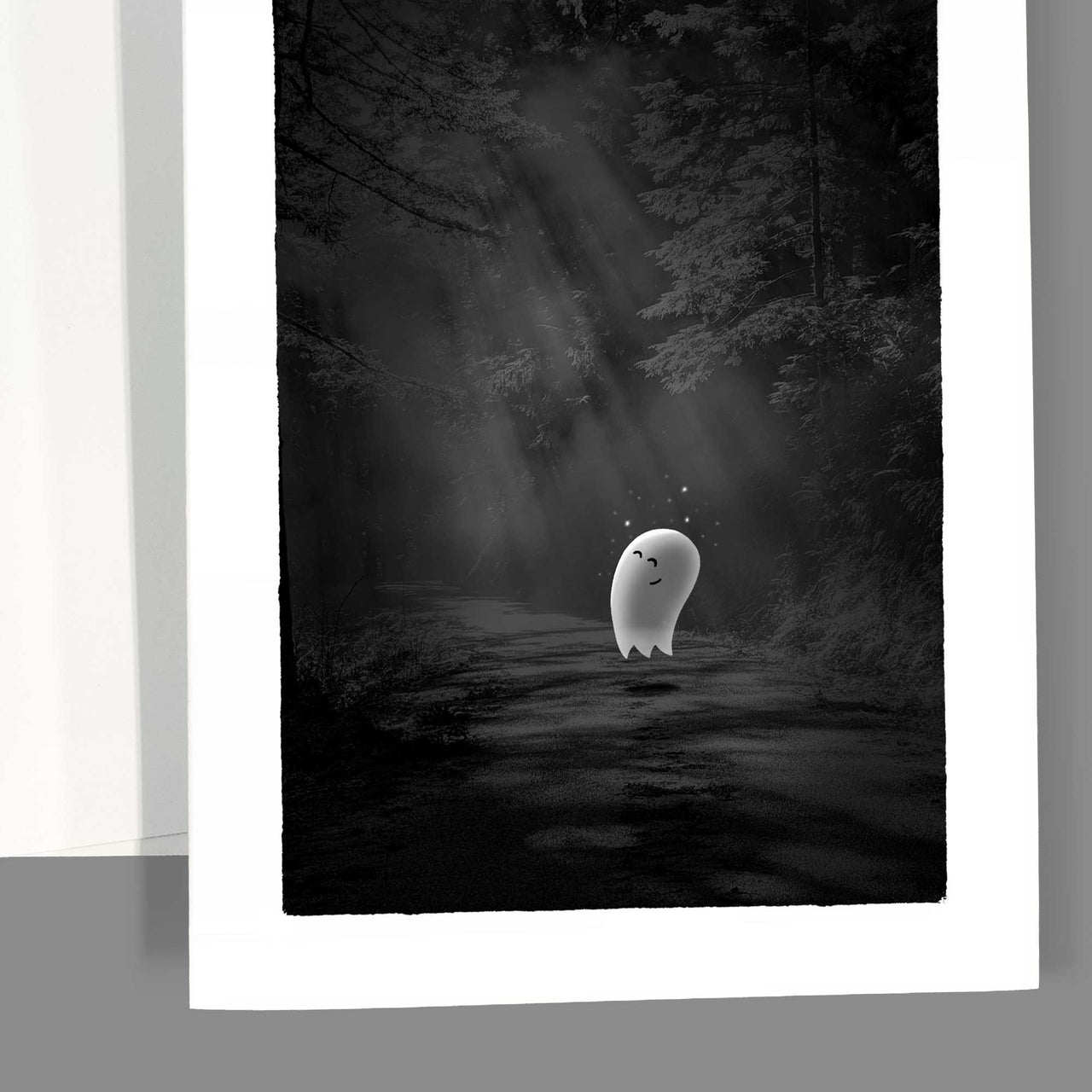 Ghostly Moonlight | Greeting Card