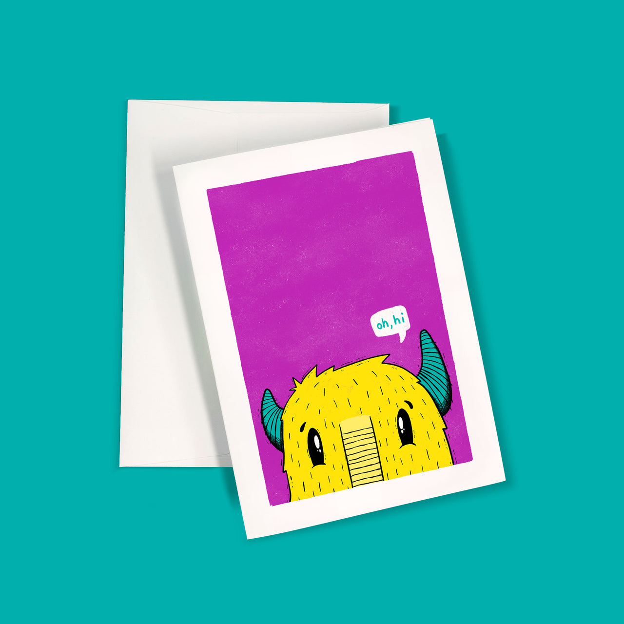 Oh Hi | Greeting Card