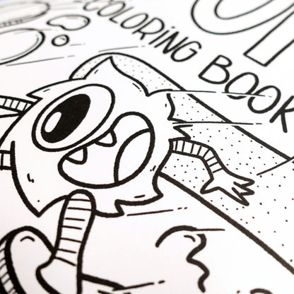 Kooky Coloring Book