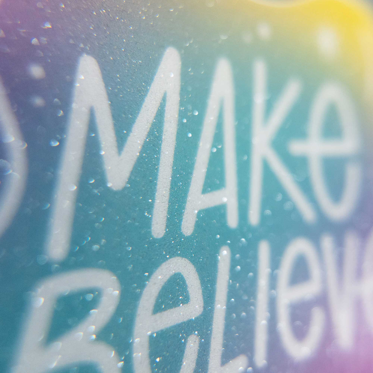 Make Believe Sparkly Sticker