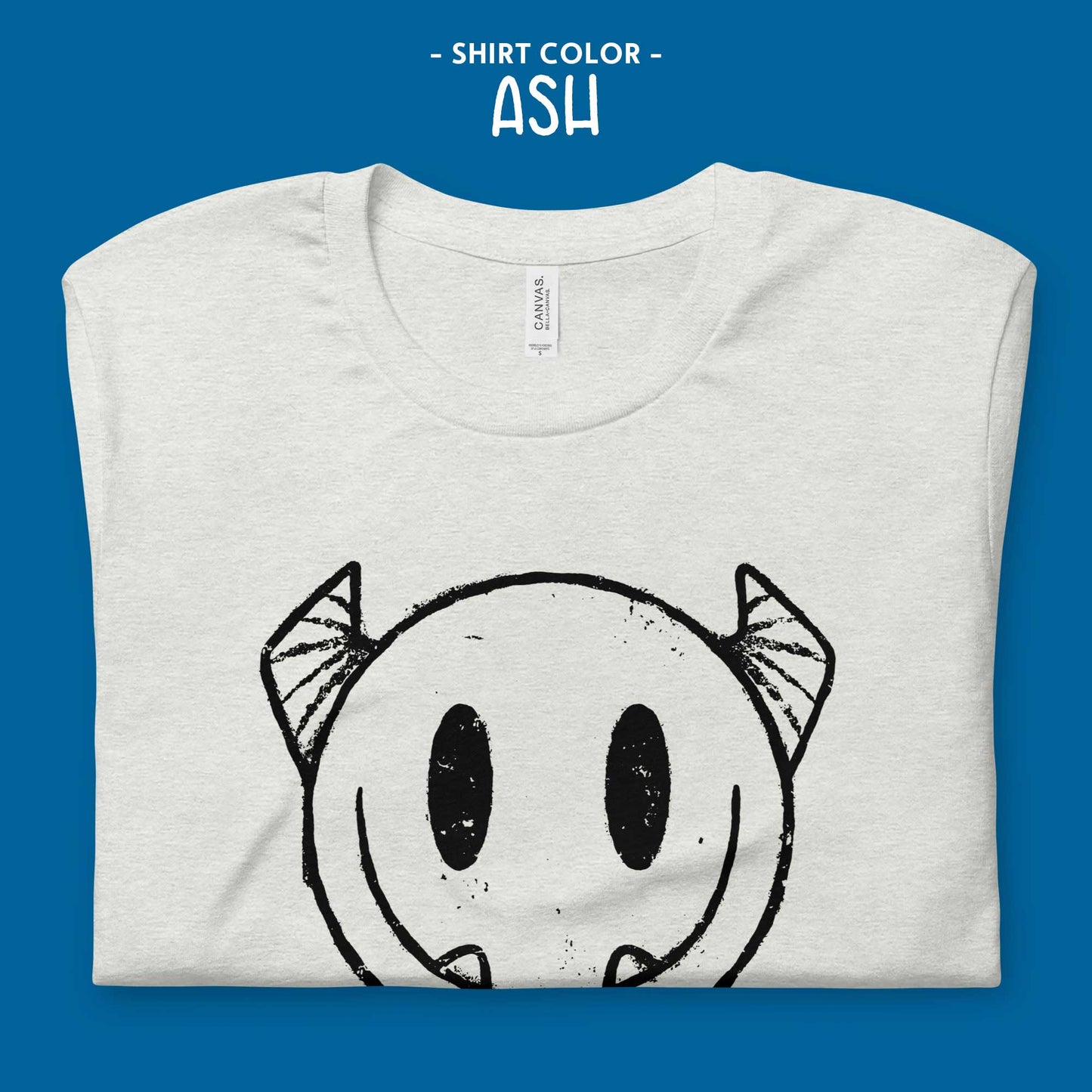 Smiley Monster Face T-Shirt