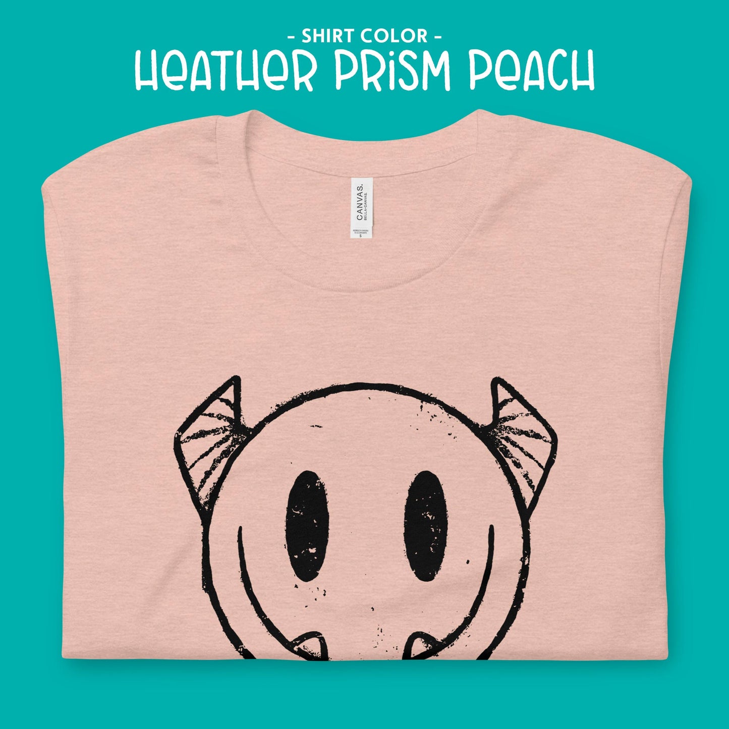 Smiley Monster Face T-Shirt