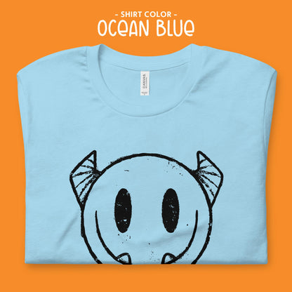 Smiley Monster Face T-Shirt