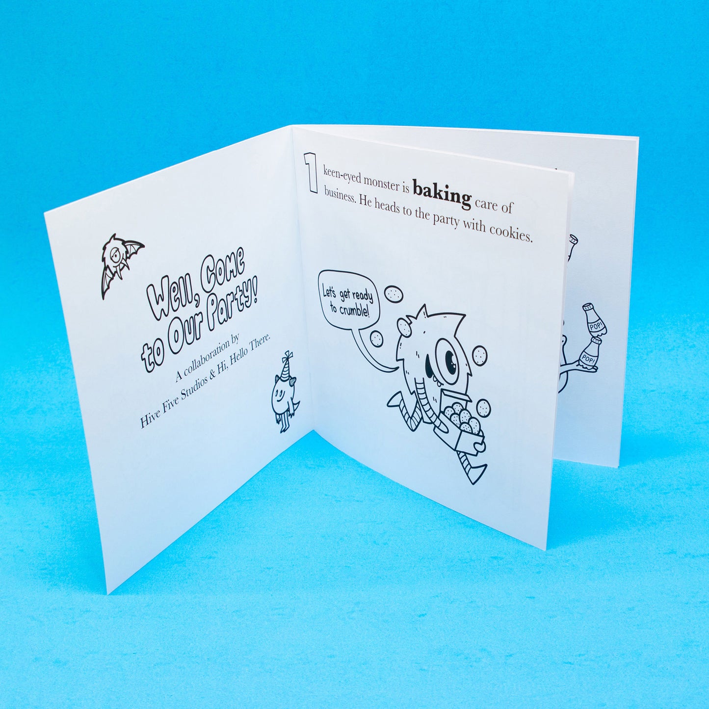 Well, Come to Our Party | Coloring Book