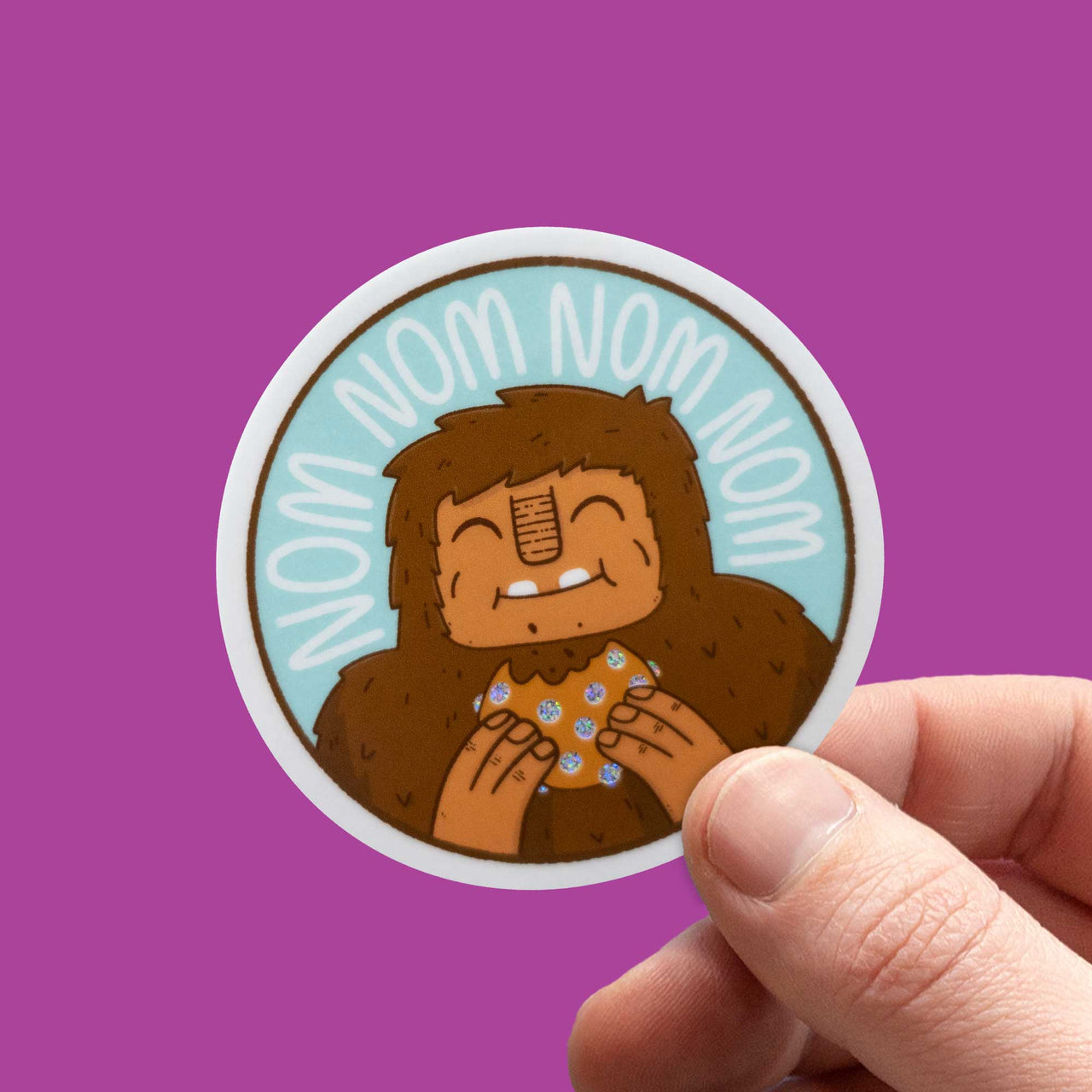 Bigfoot Pizza Sticker