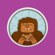 bigfoot glitter sticker